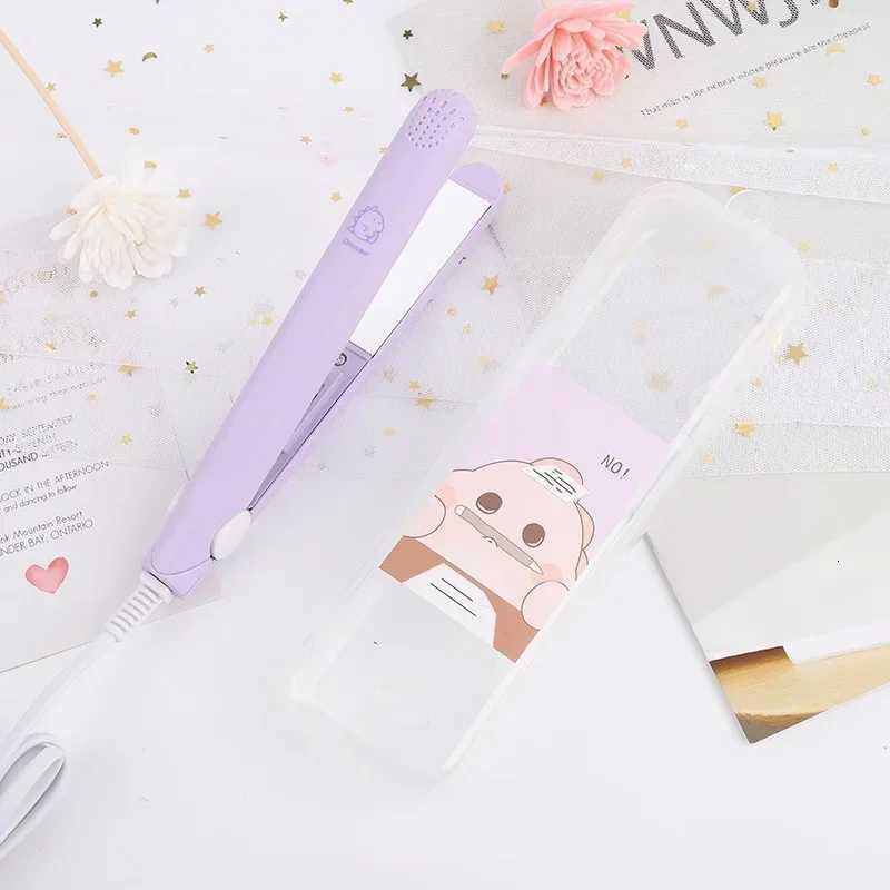 Small Power Cartoon Hair Straightener Curler Flat Splint Ironing Board Bangs Fluffy Ceramic Professional Ladies Styling Tools W250814