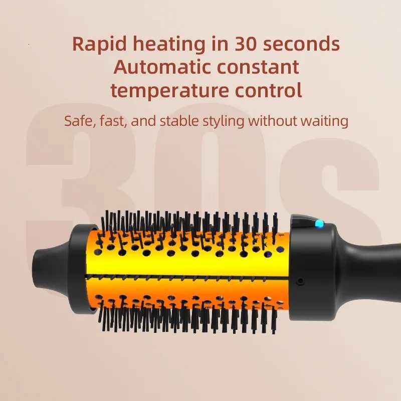 Fluffy Curling Comb Tube for Long and Short Hair Care Electric Fluffy Curling Comb W250814