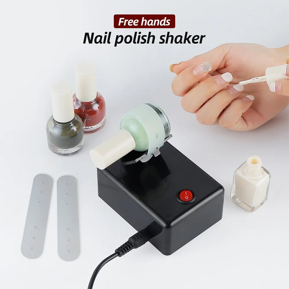 Electric Nail Polish Shaker Tattoo Ink Pigment Shaking Mixer Nail Polish UV Gel Paint Liquid Bottle Anti-Caking Shaking Machine 250807