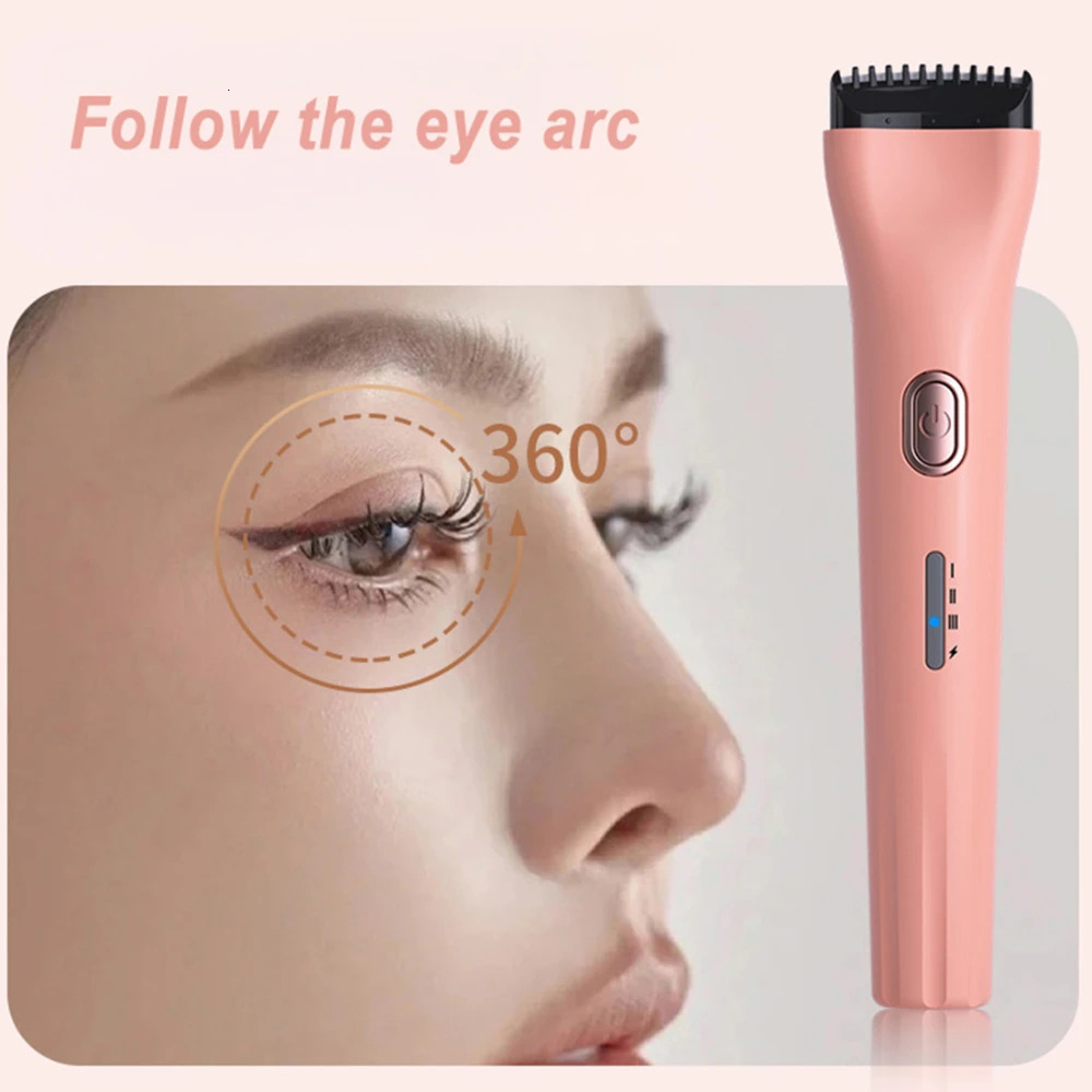 Portable 5D Heating Curling Electric Eyelash Curler 3 Modes Eyelash Curler Heated Eyelash Grafting Long Lasting Makeup Tool 250813