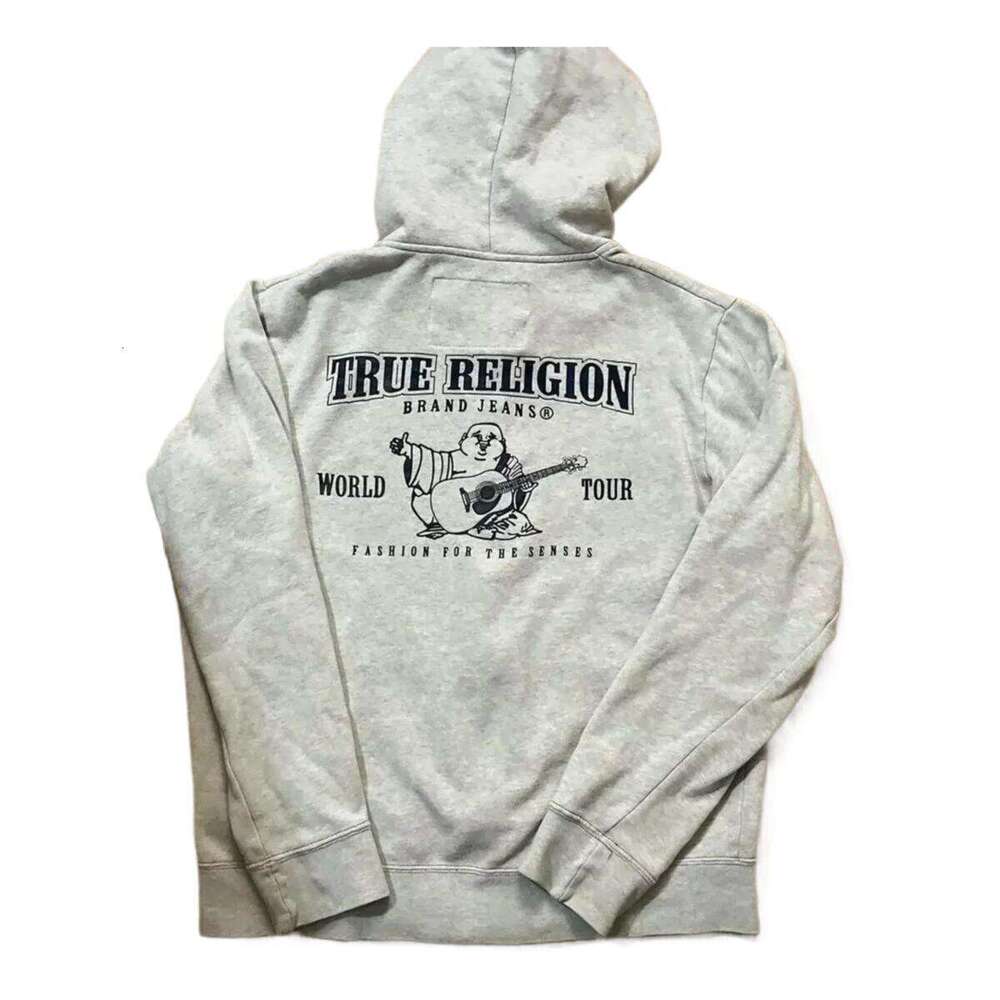 Buddha Head YK Clothes Mens Womens Haruku Letter Embroidery Retro Black Baggy Hoodie Sweatshirt Casual Jacket