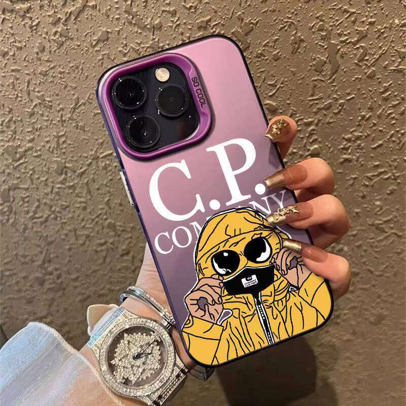 Suitable forPhone 7 8 SE Mini XR X MAX 11 12 13 Fashionable Multicolor So Cool Phone CP Company Case