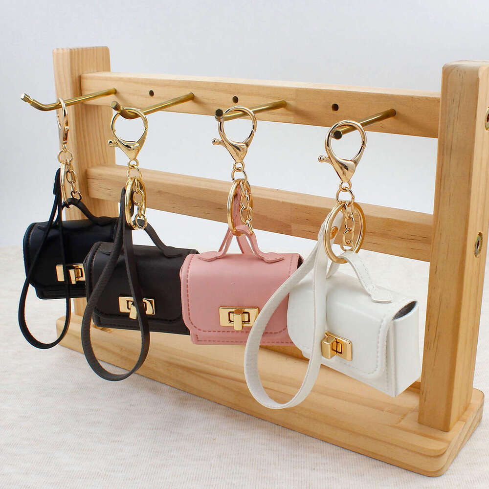 Bag Charms Creative New Keychain Fashion Versatile Leather Pendant Bag Phone Case Ornament