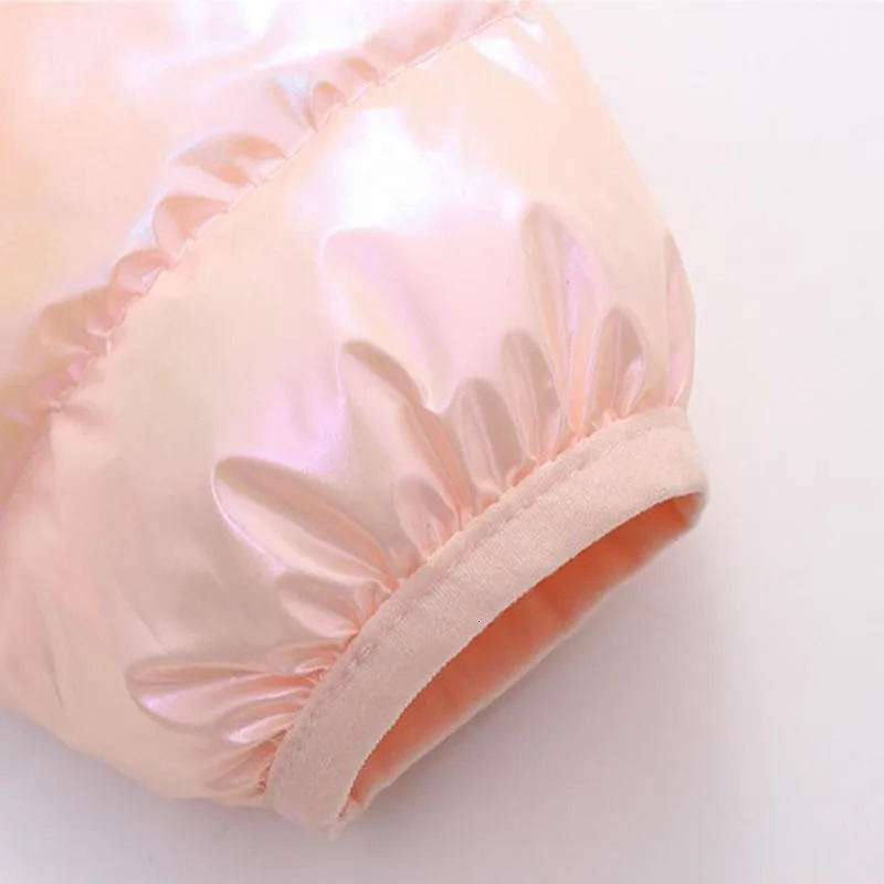 Hooded Lightweight Down Jackets Children Boys Girls Baby Colorful Fabric Warm Coats Autumn Winter Outdoor Sports Casual Clothes 250813