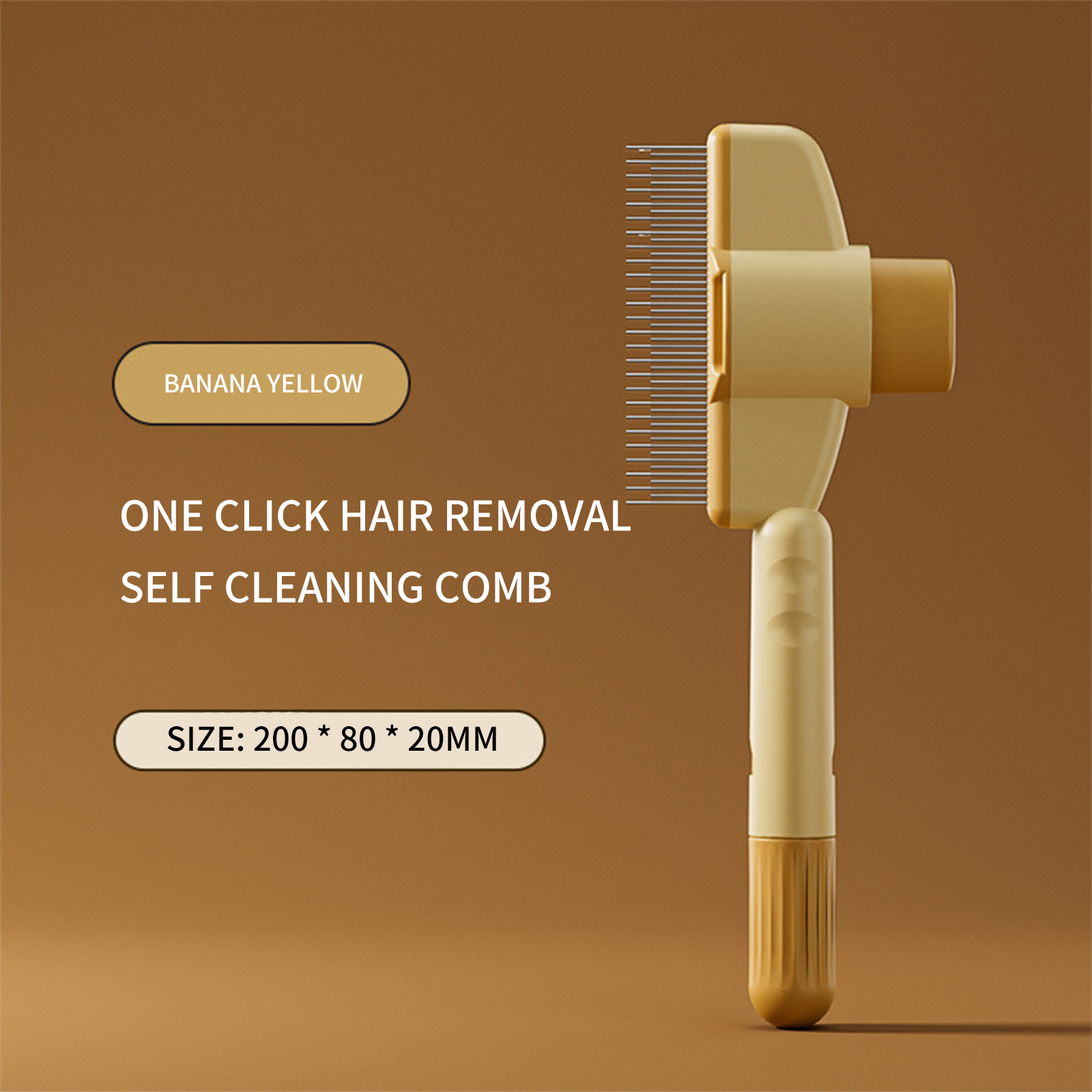 Pet comb, cat grooming tool, pet knot comb, floating hair comb, dog massage, hair removal comb, pet supplies