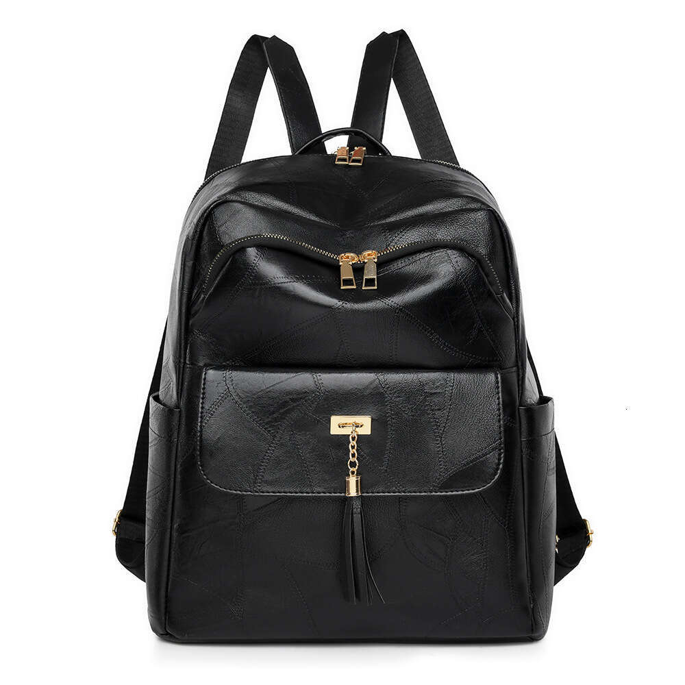 Women Tassel Decoration Large Bags Designer Tote Capacity 2025 New Travel Commuter Bag Ladies Backpack