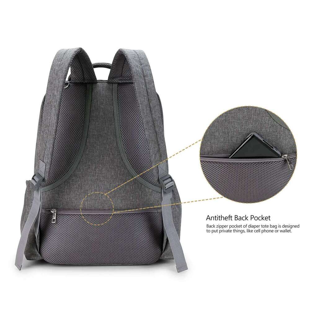 Backpack, Baby Bag, Multifunctional Water-Travel Large Diaper Bag Backpack