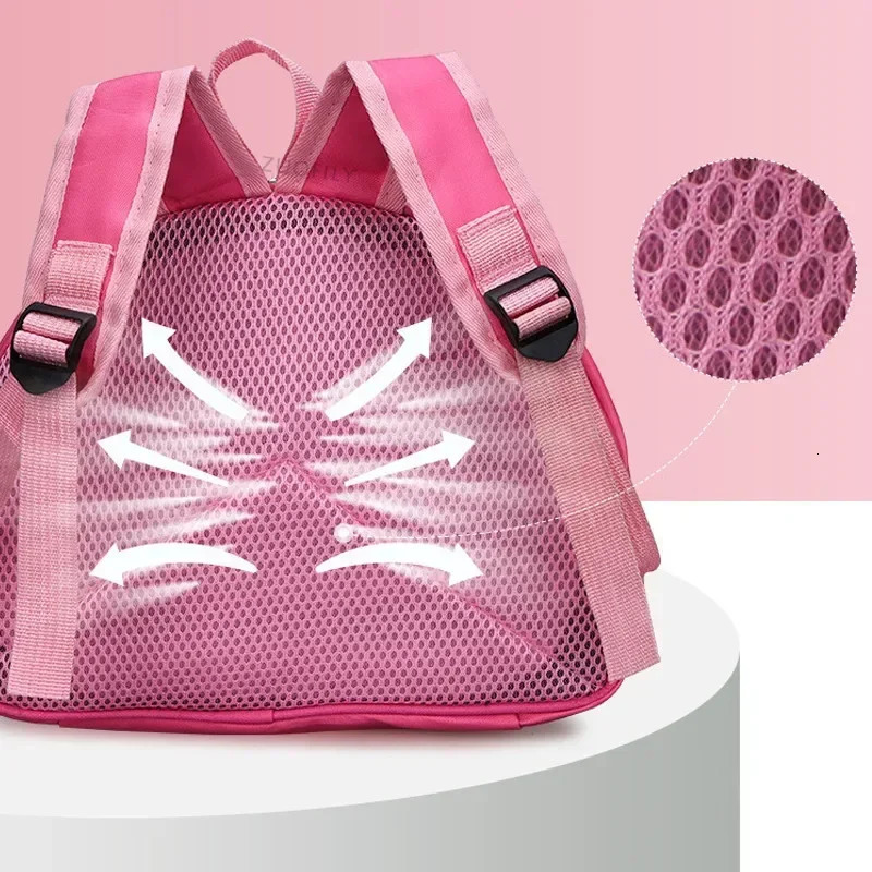 Rainbow Childrens Backpack Kindergarten Schoolbag 3-5-year-old Boys And Girls Lovely Backpack Children Book Bag 250813