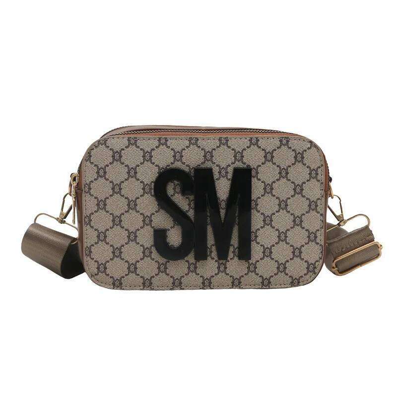 Designer Luxury Designer Luxury Spring Summer Floral Shoulder Bag Women Vintage Print Crossbody Purse Fashion Small Square Handbag Cute