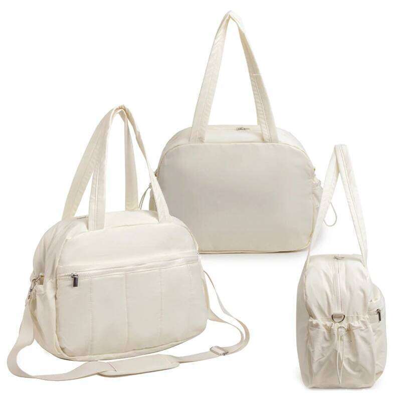 Baby Diaper Travel Duffel Gym Bag Women with Waterproof Hand Lage Airport Cabin Bags Mom Stroller Maternity Totes