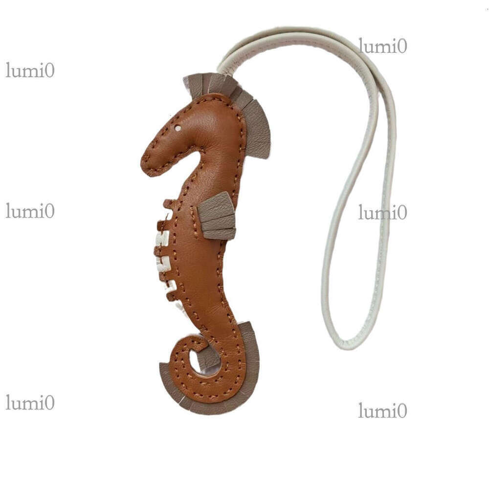 Handmade Sheepskin Seahorse Suitable for Various Cute Fashion High-end Bag Pendants