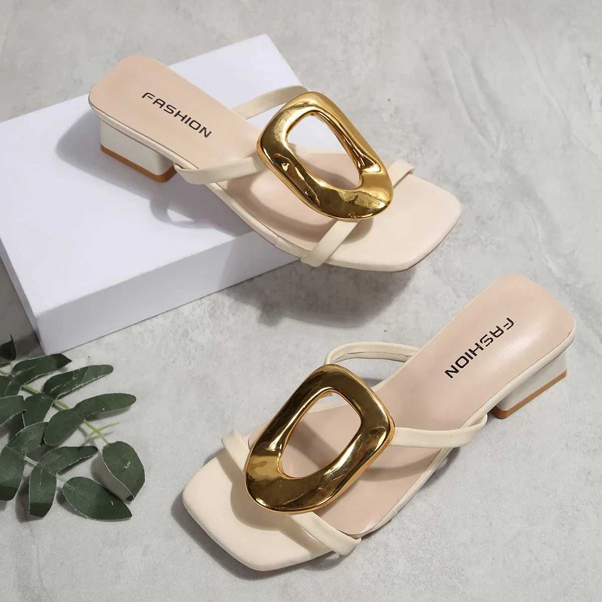 Elegant Women Sandals Sexy Designer Wedding Shoes Medium High Heels Open Toe Luxury Fashion Party Women Shoes Womens Shoes W250814