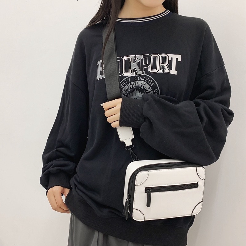 Luxury Brand Designer Bag 2025 New Crossbody Bag Men's Trendy Small Square Bag Fashionable Unique Shoulder Bag Casual Korean Version Niche Box Ba