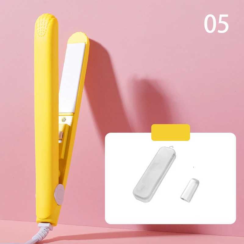 Mini Hair-Straightener Curly Straight Hair Supplies Thermostatic Curling Iron Professional Portable Hair Styling Tools With Box W250814