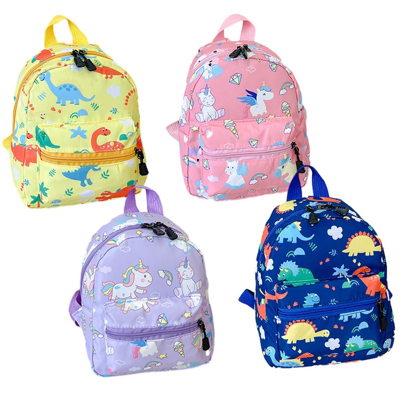 Childrens Cartoon Dinosaur Unicorn Backpacks For Teenager Cute Kindergarten Schoolbag Waterproof Book Bag Boys Girls Animal Bag 250813
