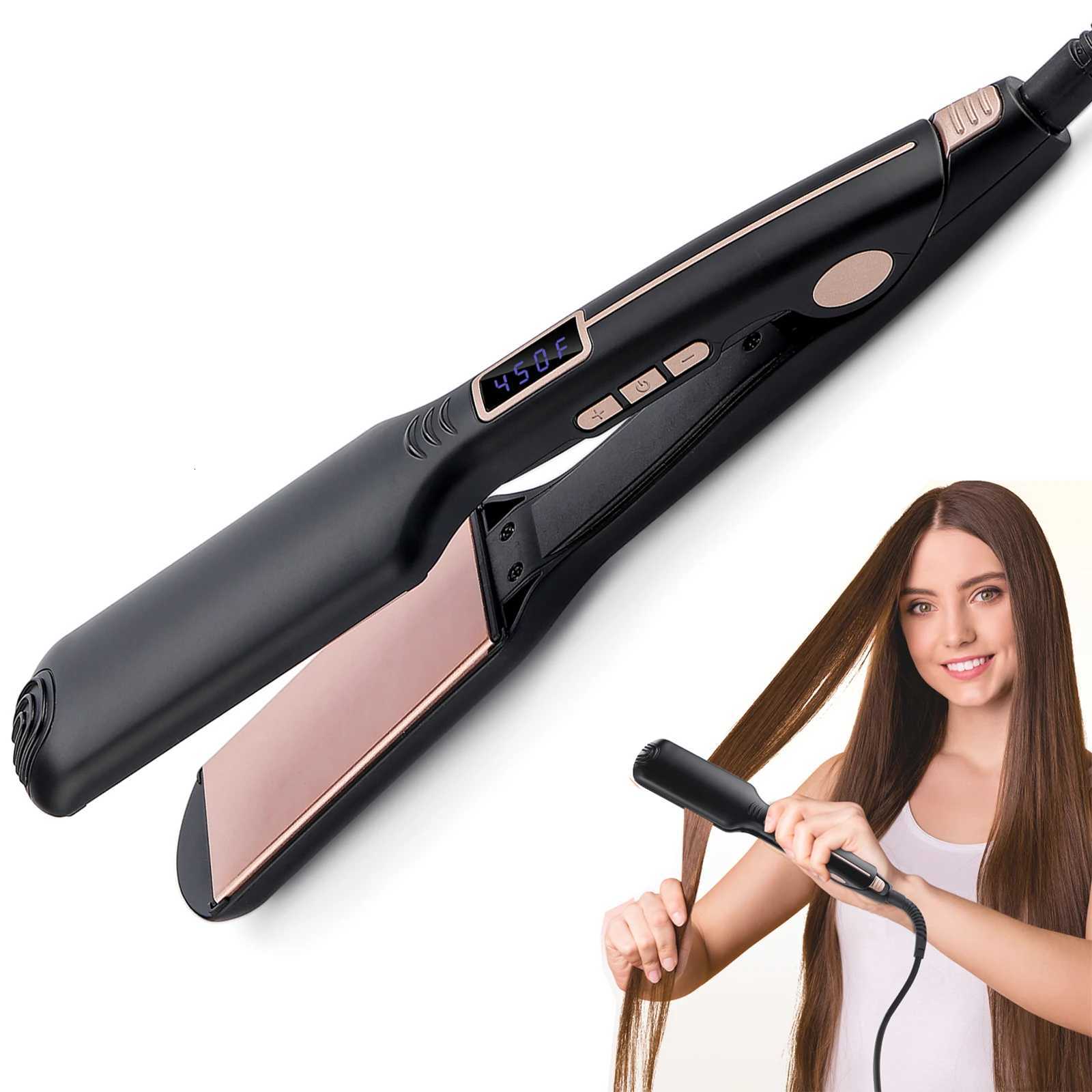 10S Quick Heating Hair Straightener 12 Temperature Adjustment Curling Iron Hair Styling Appliance W250814