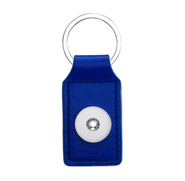 Keychains & Lanyards Noosa Pu Leather 18Mm Square Snap Button Key Rings Keychain Fit Diy Ginger Snaps Keyrings Jewelry Drop Delivery Fashion Jewelry f