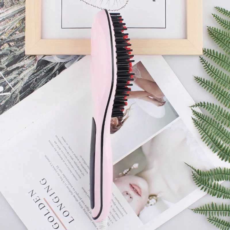 906 Straight Hair Comb Hair Straightener Does Not Hurt The Hair Ceramic Electric Splint Straight Hair Hairdressing Comb W250814