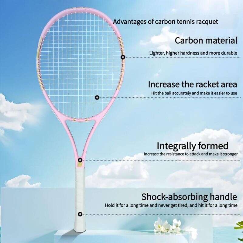 Trainer Outdoor With String Rebound Self-Practice Parent-Child Children's Single Player Tennis Racket Set