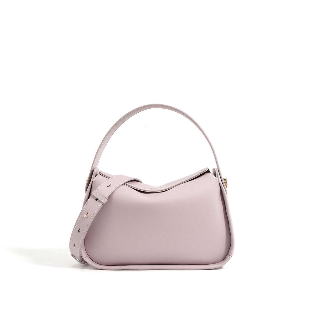 High End Cowhide Crossbody New Fashion Versatile Handbag Niche Commuter Shoulder Dumpling Bag for Women