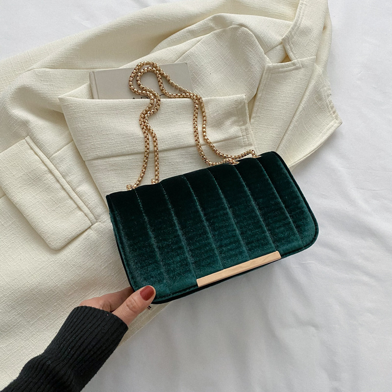 Luxury Brand Designer Bag Casual Commuting Single Shoulder Crossbody Bag For Women 2023 Spring New Fashion Simple Chain Small Square Bag