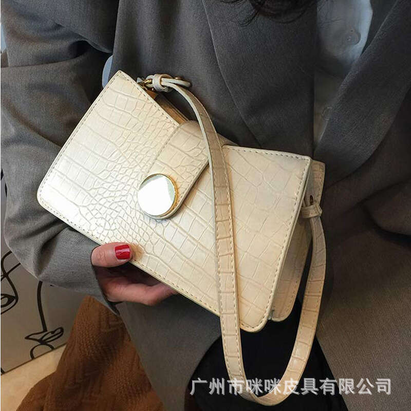 2025 Designer bag Luxury bag New Women's Crocodile Pattern Crossbody Fashion Underarm Elegant Shoulder Bag