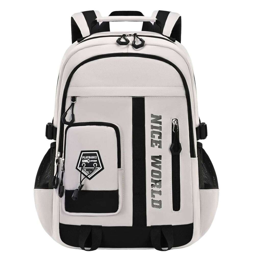 Men's Oxford Waterproof Business Computer Bag Leisure Travel High School Student Backpack Mochilas Es