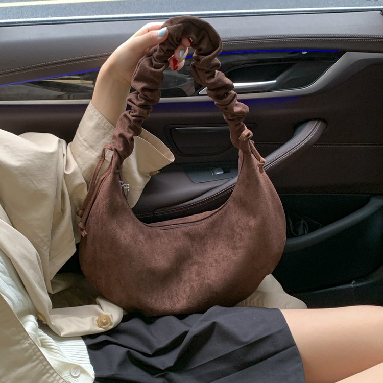 one shoulder crossbody bag zipper onesize cloud bag womens bag summer 2025