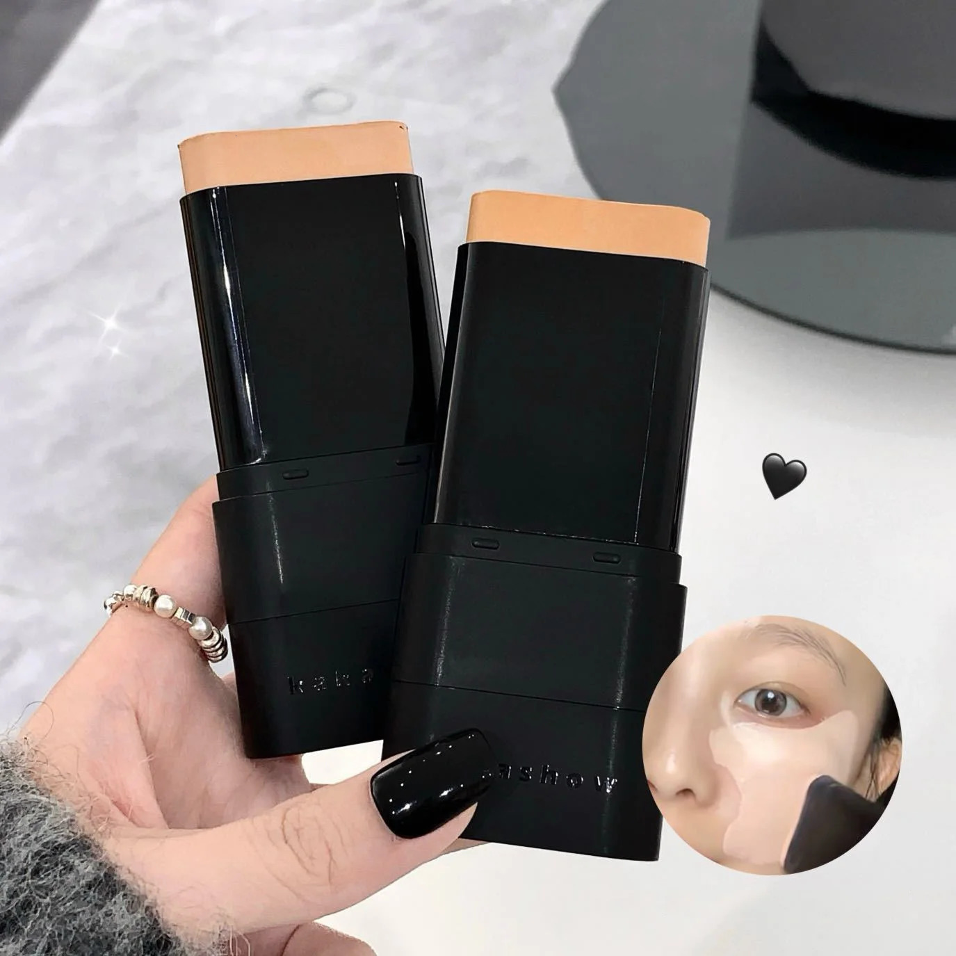Eraser Foundation Stick Water Moist Light Concealer Foundation Covering Scarring Dark Under-eye Circles Face Beauty Makeup 250813