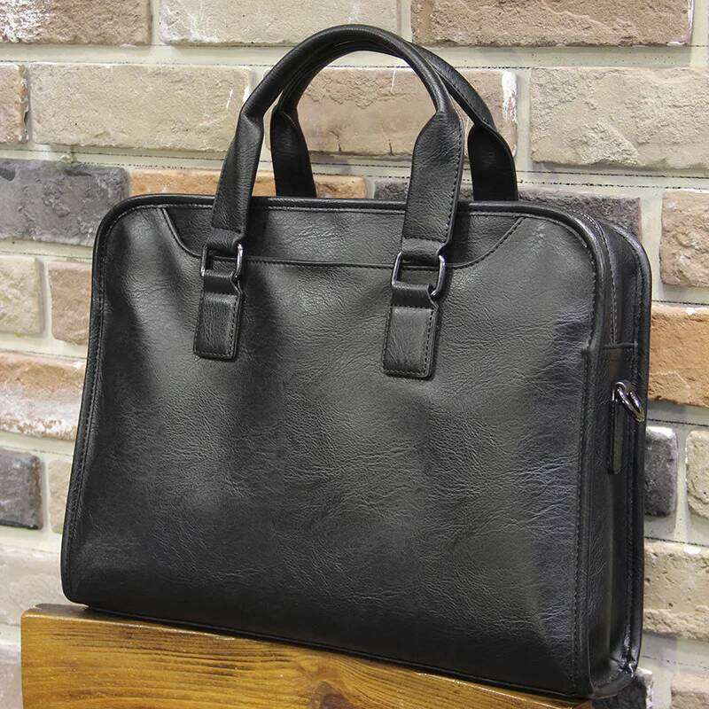 Business Briefcase Handbag Satchels Top-Handle Bags Men Crossbody Messenger Fashion Laptop Document Hand Bag