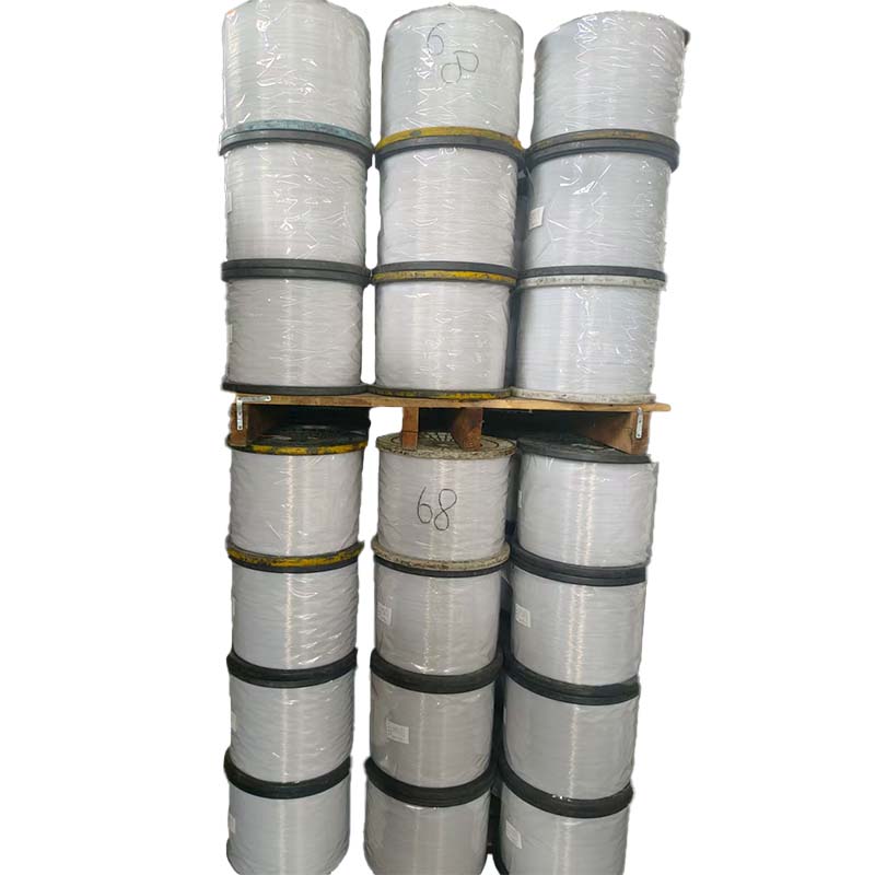 Small Size AA Grade White Nylon Polyester Monofilament for Nylon Zipper Production