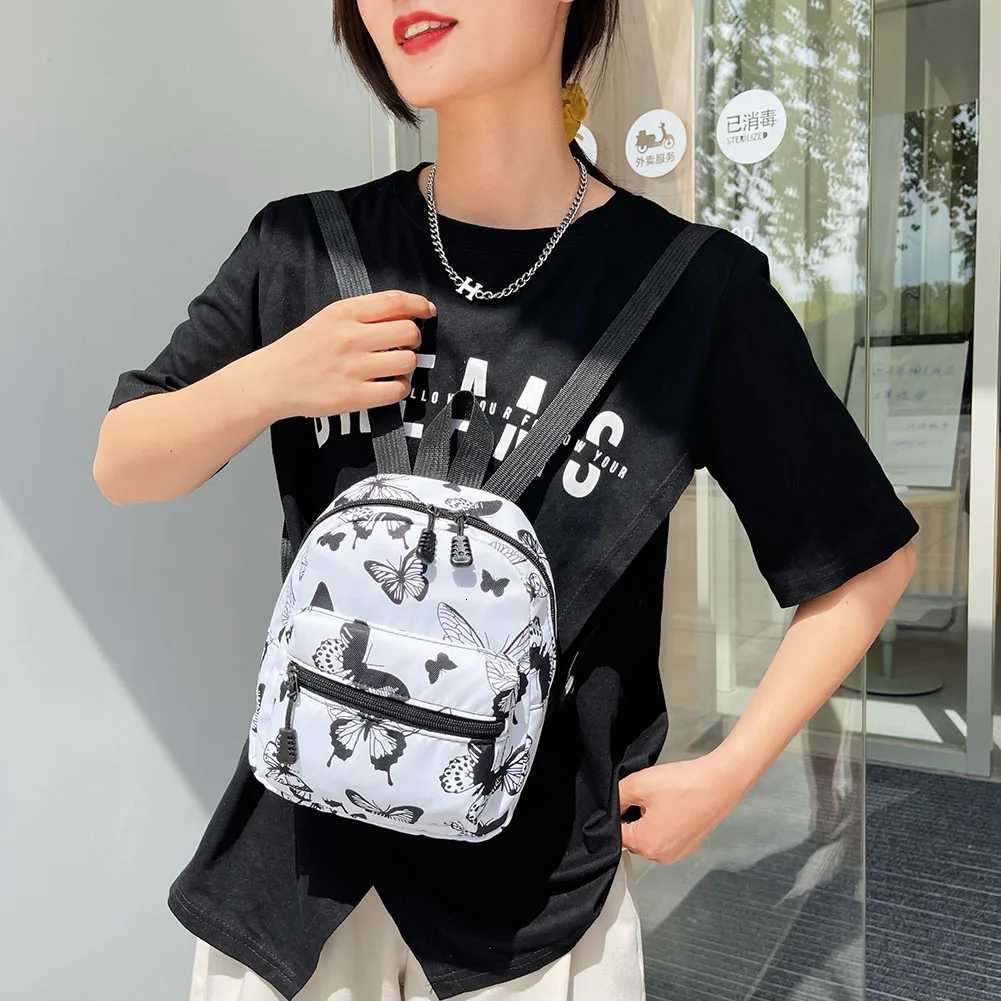 Fashion Women Rucksack Mini Backpack Animal Pattern Printing Handbags High Capacity Travel Bags Casual Bag Cosmetic Bag Rucksack XJ250814