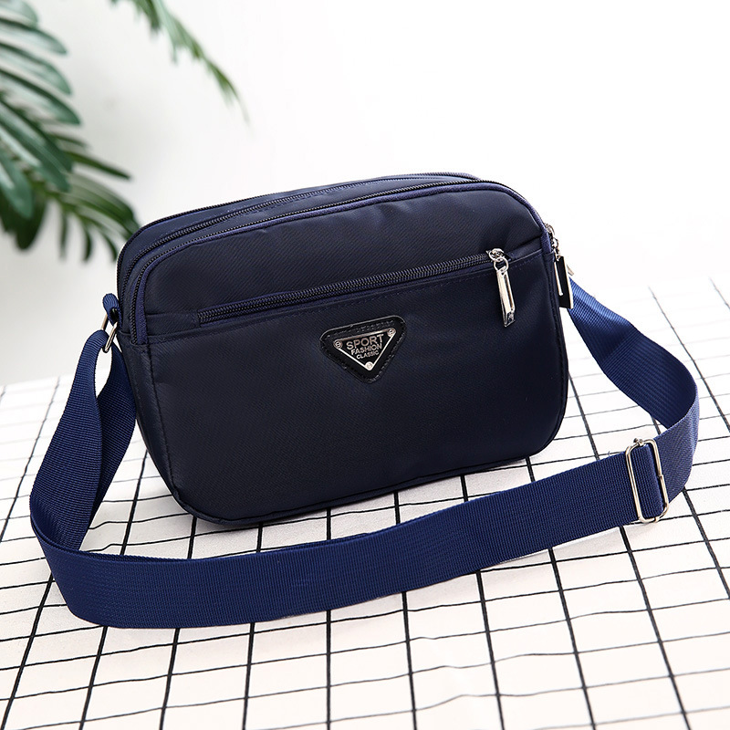 2025 Spring New Street - style Women's Cross - body Bags. Nylon Shoulder Bags Casual Small Square Nylon Bags for Women