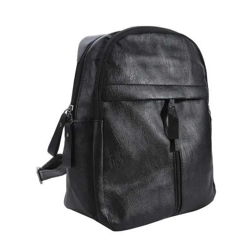 New Fashion Ladies School Bag Storage Bag Backpack Shoulder Bag PU Travel Bag Soft and Waterproof Student Backpack XJ250814