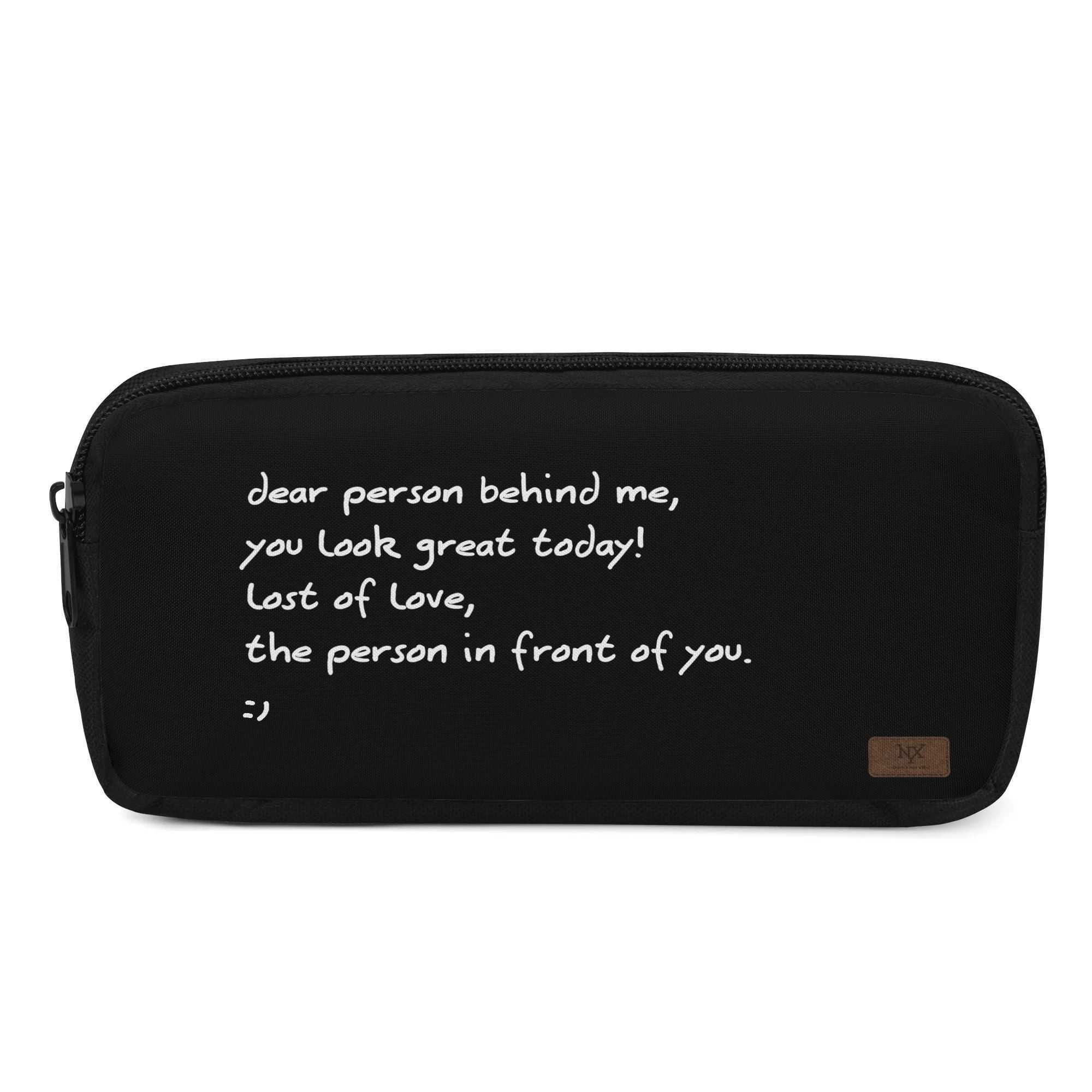 NXY Student Pencil Case Designer Makeup Bag Travel Cosmetic Bags Girls Boys School Pencil Bags Storage Pouch 250814
