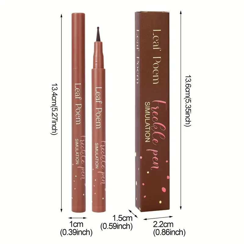1pc Face Fake Freckles Pen Natural Waterproof Lifelike Fake Freckles Pen for Long Lasting Look Dot Spot Pen Makep Tool Cosmetic 250813