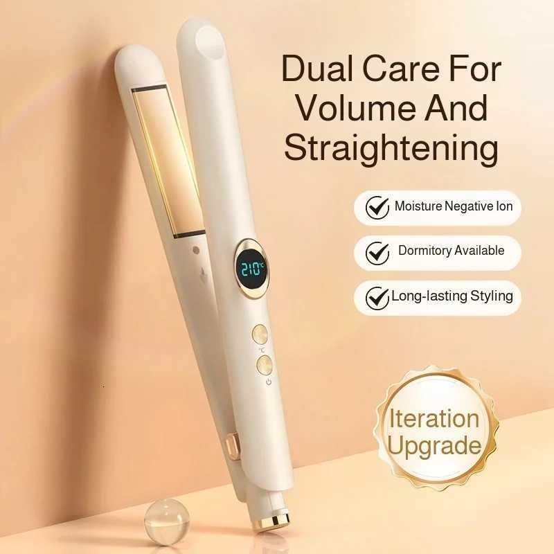 Womens Curling Iron Splint Straight Board Dual-purpose Comb Does Not Hurt Hair Anion Power Splints W250814