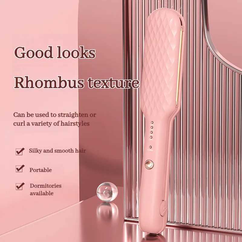 Hair Straightener Curler Fast Heating Portable Smart Temperature Control Hair Straightener 4 Levels Adjustable Temperature Mini W250814