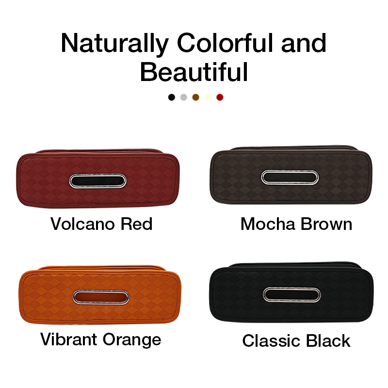 Car Organizer Car seatback storage box, multi-functional tissue box, car water cup holder, seat back storage compartment, interior decorations