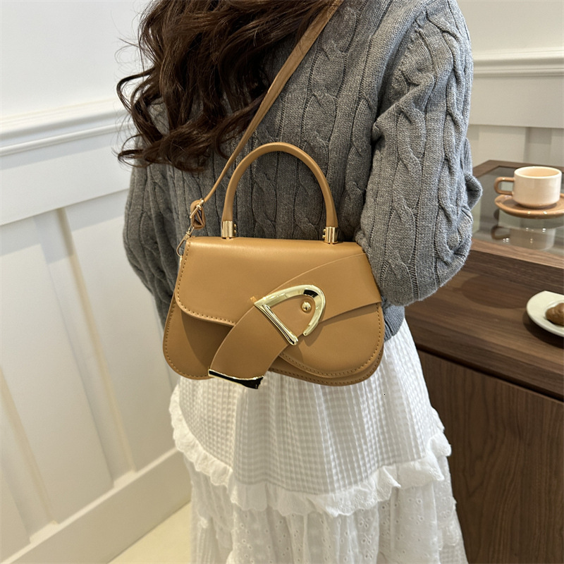 Luxury Brand Designer Bag Simple Fashion Single Shoulder Commuter Bag For Women 2023 Winter New Fashion Trend Crossbody Bag Casual Retro Small Square 