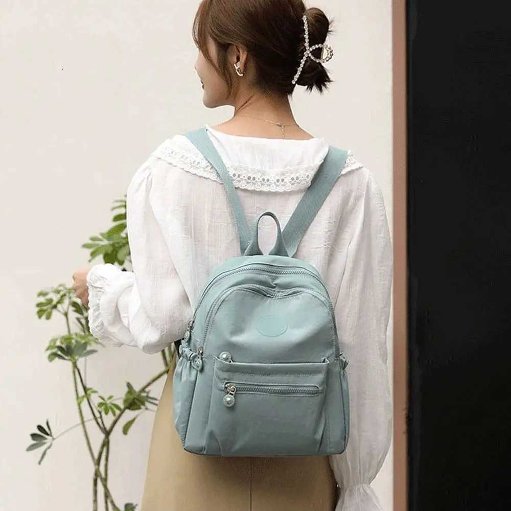 Fashion Large Capacity Shoulder Bag Waterproof Lightweight Mini Backpack Wear-resistant Small Travel Backpack XJ250814