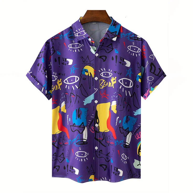 3D Printed Crab Lobster Shirts For Men Graffiti Graphic Women Kids Fashion Hawaiian Tops Shorts Blouses Clothes 250804