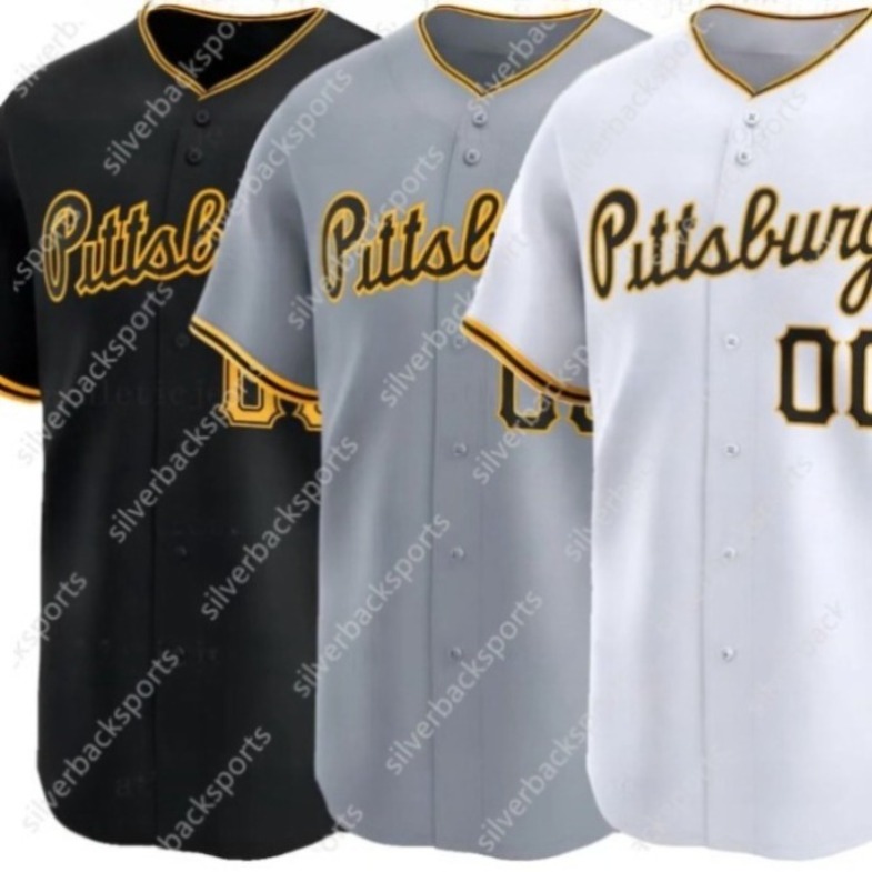 SKENES 30 PGH In Stock Wholesale Baseball Jeresys PITTSBURGH Quick Drying Moisture Conducting ,Quick Dry No Ironing ,Lightweight Black White Yellow