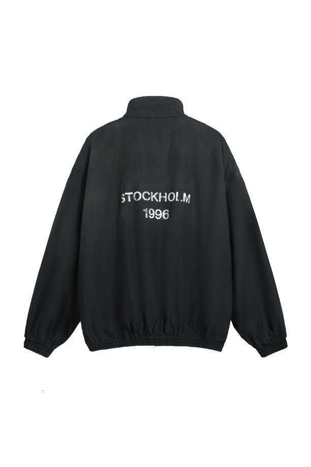 AC Washed Print 1996 Vintage Distressed Casual Loose Fit Unisex Hoodie