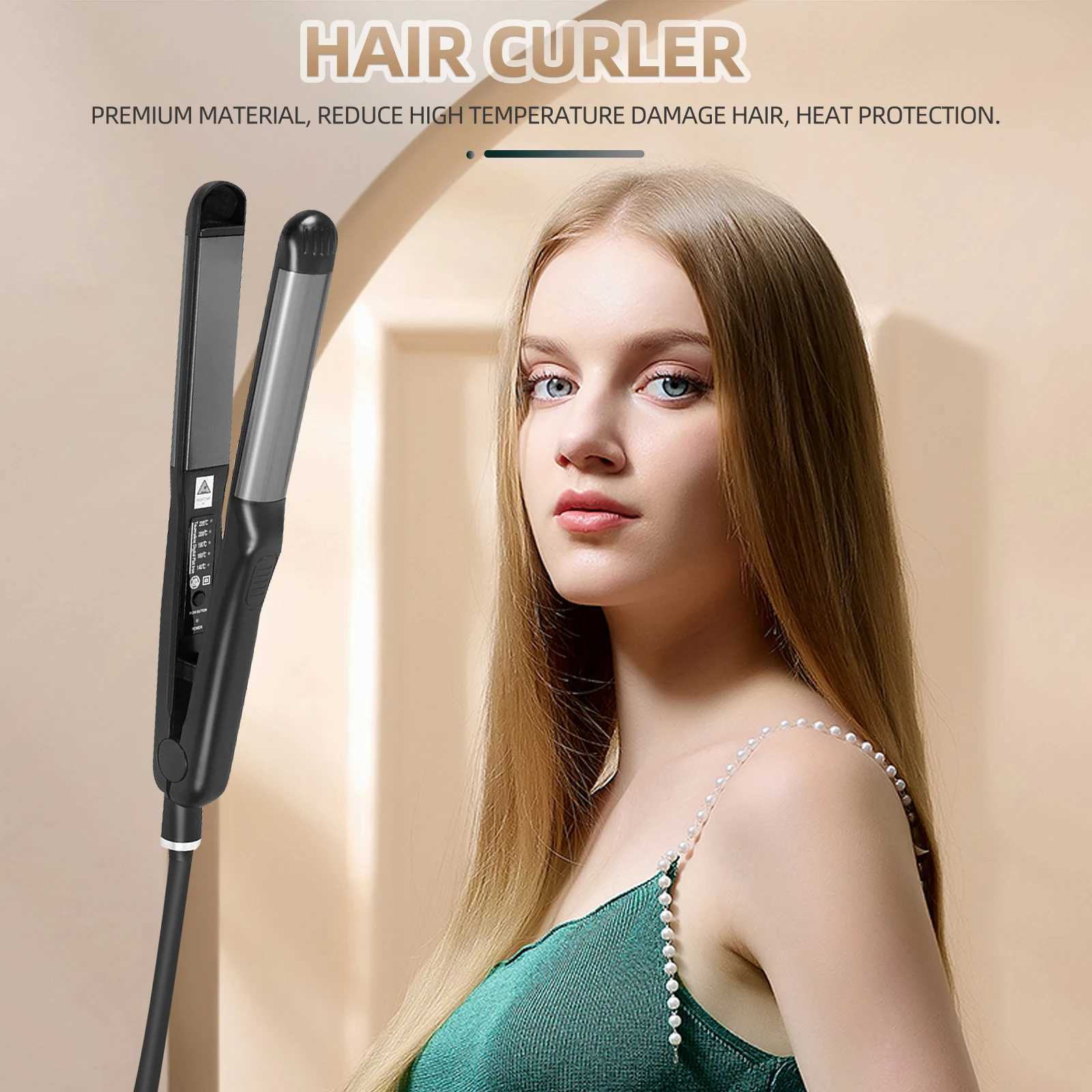 Hair Straightener Curler Steam Iron for Salon Home Rapid Heat Durable Material 360 Rotation Hair Care Styling Tool W250814