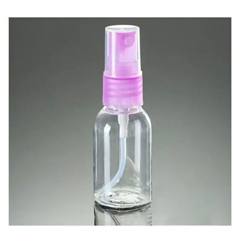 5Pcslot Travel Transparent Small Empty Plastic Perfume Atomizer Spray Bottle 30ml 250813