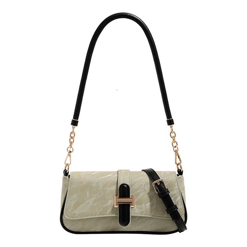 Luxury Brand Designer Bag New Baguette Niche High-End Single Shoulder Underarm Bag Fresh Versatile Light Luxury Commuting Handbag Crossbody For Women