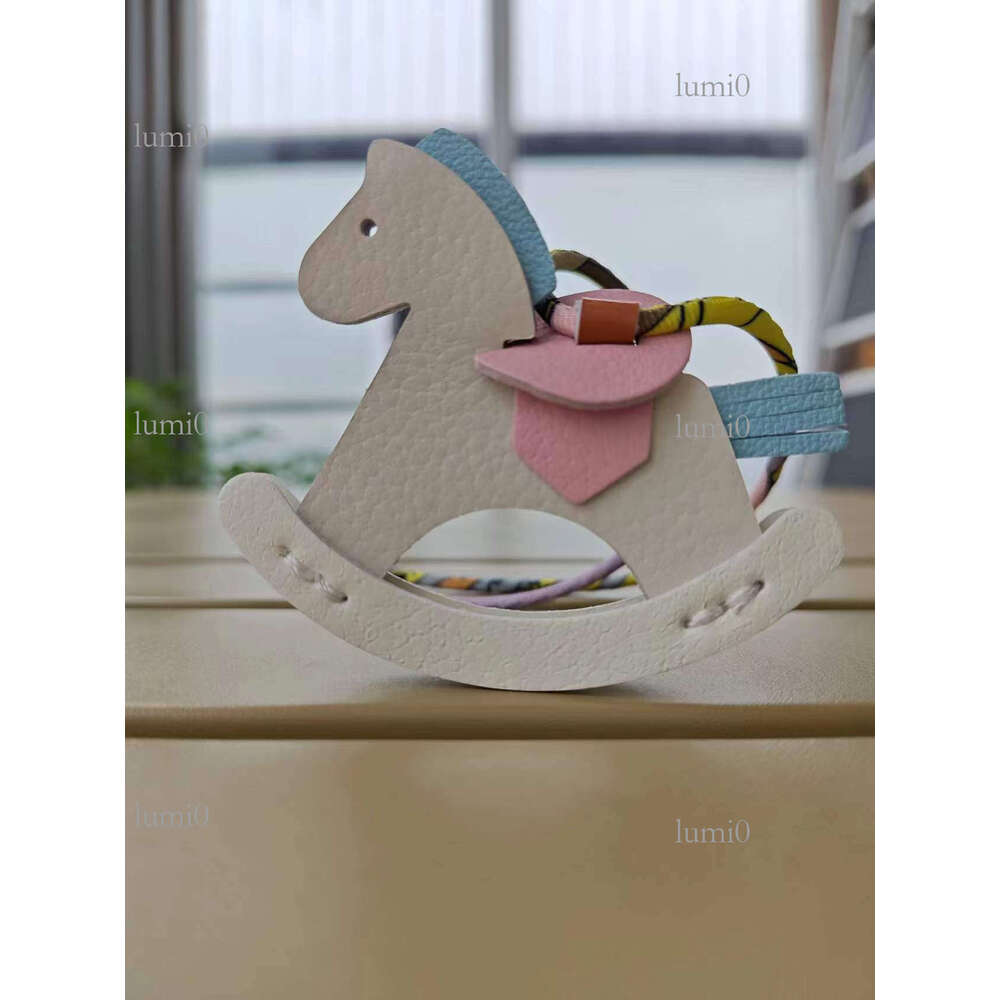 Handmade Sheepskin Rocking Horse Pendant