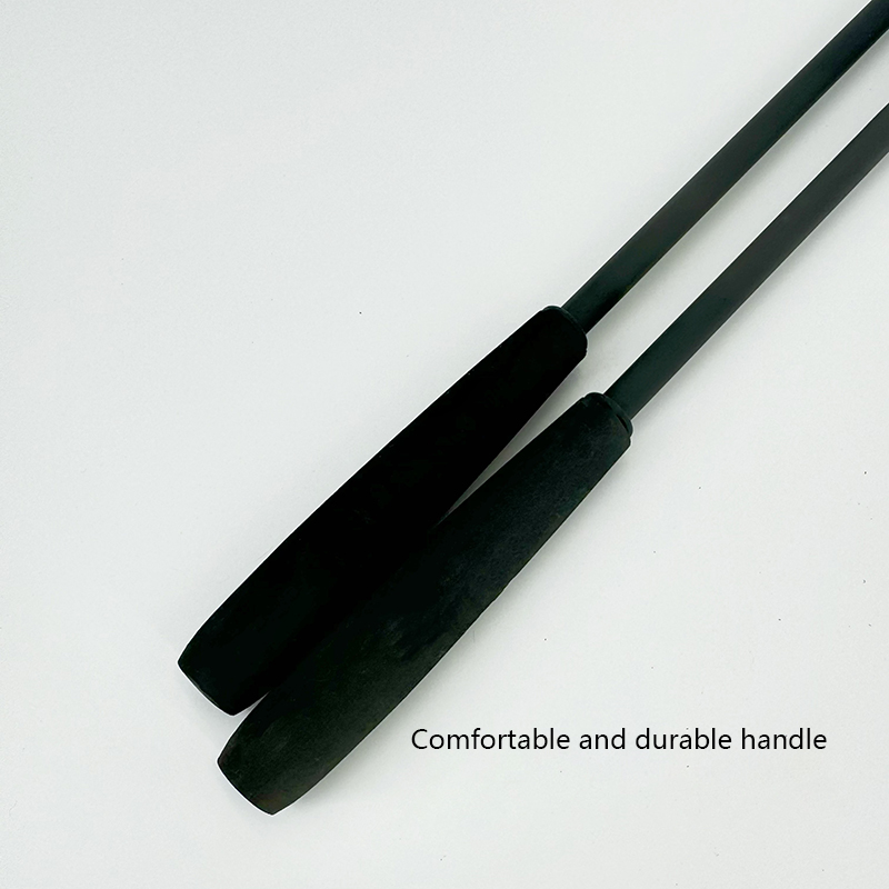 Three section cat teasing stick telescopic wholesale feather bell bucket cat stick head cat toy natural wild chicken fur cat toy