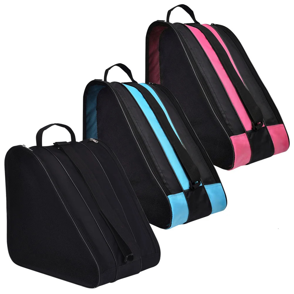 Kids Travel Ice Skating Backpack Breathable Thicken Inline Skates Bag Single Shoulder/Handheld Roller Skate Accessories for Kids 250812